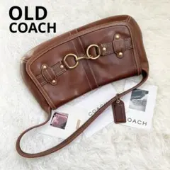 極美品 vintage coach old archive y2k brown