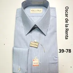 【新品】Oscar de la Renta ストライプシャツ サイズ39-78のサムネイル