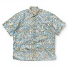 USA 古着 クックストリート コットン アロハシャツ パイナップル柄