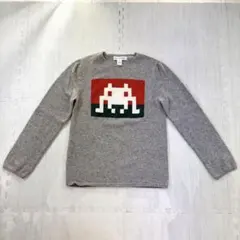 COMME des GARCONS × INVADER インベーダー セーター