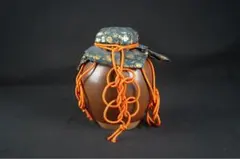 ★中古品★茶道具　尾中窯 市野克作 丹波焼 茶壺 飾壺 口切茶事 （共箱） ☆中古品☆茶道具 尾中窯 市野克作 丹波焼 茶壺 飾壺 口切茶事 （共箱