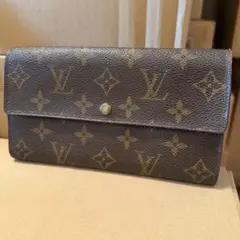 美品　ルイヴィトン　ポルトフォイユサラ　長財布　モノグラム　ジップ　コインケース