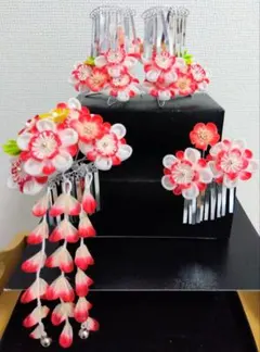 専用　七五三　花霞爛漫勝山簪　金竹堂　金属簪　平打ち簪　後押し　9点セット 楽天市場】七五三 勝山セットの通販