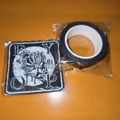 B’z FYOP ガチャガチャ ワッペンとマスキングテープセット