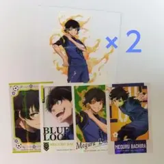 ブルーロック　一番くじ　K賞　ホログラムステッカーセット　蜂楽廻×2