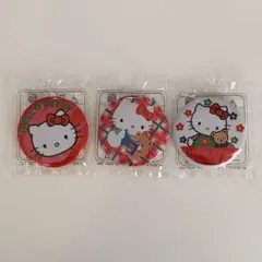 平成レトロ キティ 缶バッジ 缶バッチ