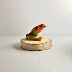 ビンテージフェーブ 世界の鳥④ フランス雑貨ガレット置物陶器