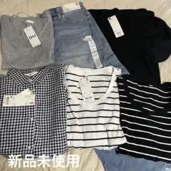ユニクロ　ジーユー　レディース　まとめ売り　ワンピース　チェックシャツ他