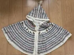 Familiar ベビーポンチョ・マント　ケープ　60〜90cm