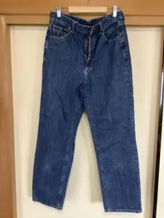 ハイウエストストレートジーンズ