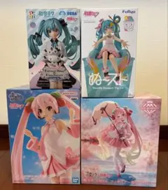 初音ミク フィギュアまとめ売り 桜ミク·シナモロール