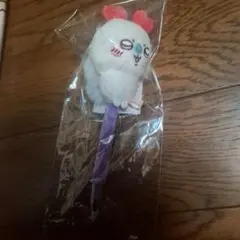 ちいかわ ふわふわマスコットボールペン モモンガ
