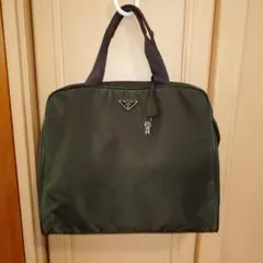 PRADA プラダ トートバッグ ナイロン A4収納 ハンドバッグ 三角ロゴ