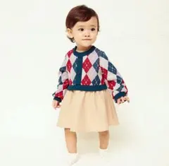 本日までブランシェス ベビー服　80 秋服冬