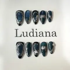 メタリックネイルチップ新品即納