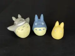 ジブリ　ゆびにんぎょう　トトロ & 中トトロ & 小トトロ　廃番