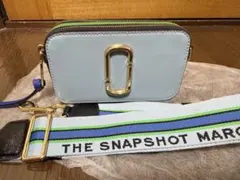 marc jacobs ライトブルー ショルダーバッグ
