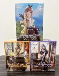 【新品未開封】ライザのアトリエ　フィギュア　3体セット