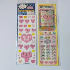 BETTY'S BLUE シールセット 2シートのサムネイル