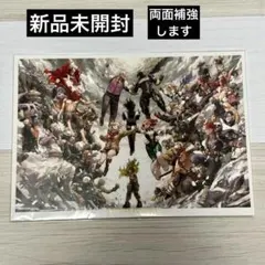 ヒロアカ展 原画展 ポストカード キービジュアル2枚セット 金/銀箔押し
