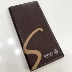 長財布BOVI'S COLLECTION ブラウン（こげ茶）