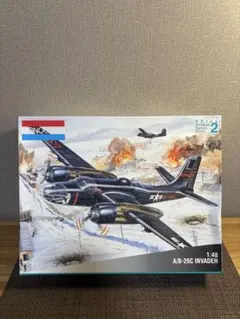 Monogram 1/48 A/B-26C Invader プラモデルのサムネイル