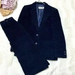 【VIN VERT】レディース　スカートスーツ上下　9号　黒　フォーマル