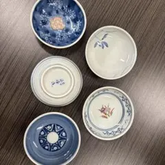 有田焼　西峰作　染付　小鉢　5枚セット