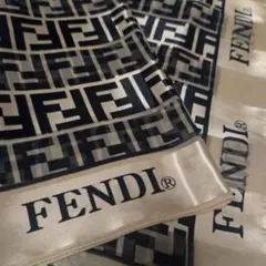 FENDI 毛布 ブランケット ブルー系　シミあり FENDI 毛布 ブランケット ブルー系 シミあり - メルカリ