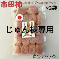 じゅん様専用　L大サイズ500gパック×3袋　真空パック　出来たて農家直送