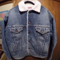 超希少USA製 LEVI'S デニムボアジャケット