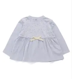 【アプレレクール】ハート柄ペプラムチュニック　110サイズ