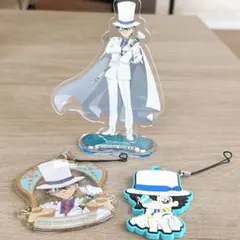 名探偵コナン セガラッキーくじ アクスタ 怪盗キッド 3点セット　アクスタ