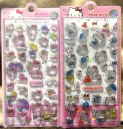 海外正規品 サンリオ　ハローキティ　３Ｄシール 2枚セット