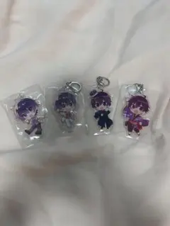 アクリルキーホルダー4個セット