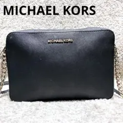 MICHAEL KORS ショルダーバッグ チェーンストラップ ブラック