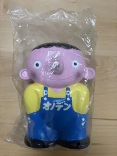 新品未開封 オノデン坊や 貯金箱 オノデンボーヤ レトロソフビ