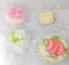 スクイーズ ケーキ・スイーツ系 4点まとめセット