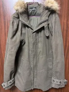 美品・希少】メンズティノラス 2WAY ネック 中綿ジャケット M ロック