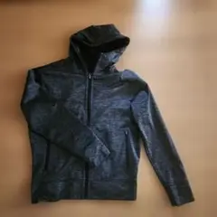 ダークグレー フード付きジャケット