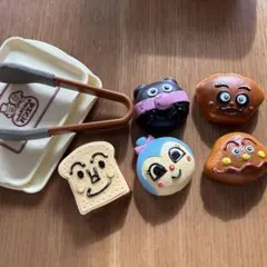 アンパンマン パン工場　パン.トレイ.トング