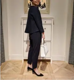 ［セレモニー］Demi-Luxe BEAMS：トリアセ 1タック パンツ