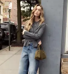 ベーシックボタンニットカーディガン / ZARA