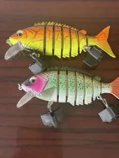 ジョイント ミノー ルアー 18g 13cm 3セクション 5色セット - メルカリ
