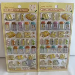 【正規品】ボンボンドロップシール　和柄　たまごサンド　２枚