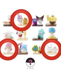 チョコサプ サンリオキャラクターズ マイメロ ララ はなまるおばけ