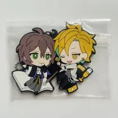 ヒプマイ 夢野幻太郎vs伊弉冉一二三 ボールチェーンつきラバーマスコット