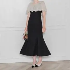 LEJA 2WAYオフショルダーマーメイドドレス ロングワンピース