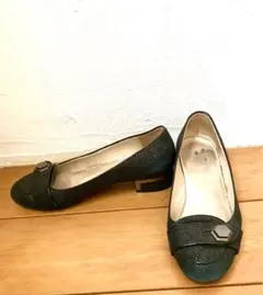 銀座ヨシノヤ　イタリア製ローヒールパンプス　サイズ36