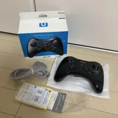 Wii U PRO コントローラー (黒) 中古